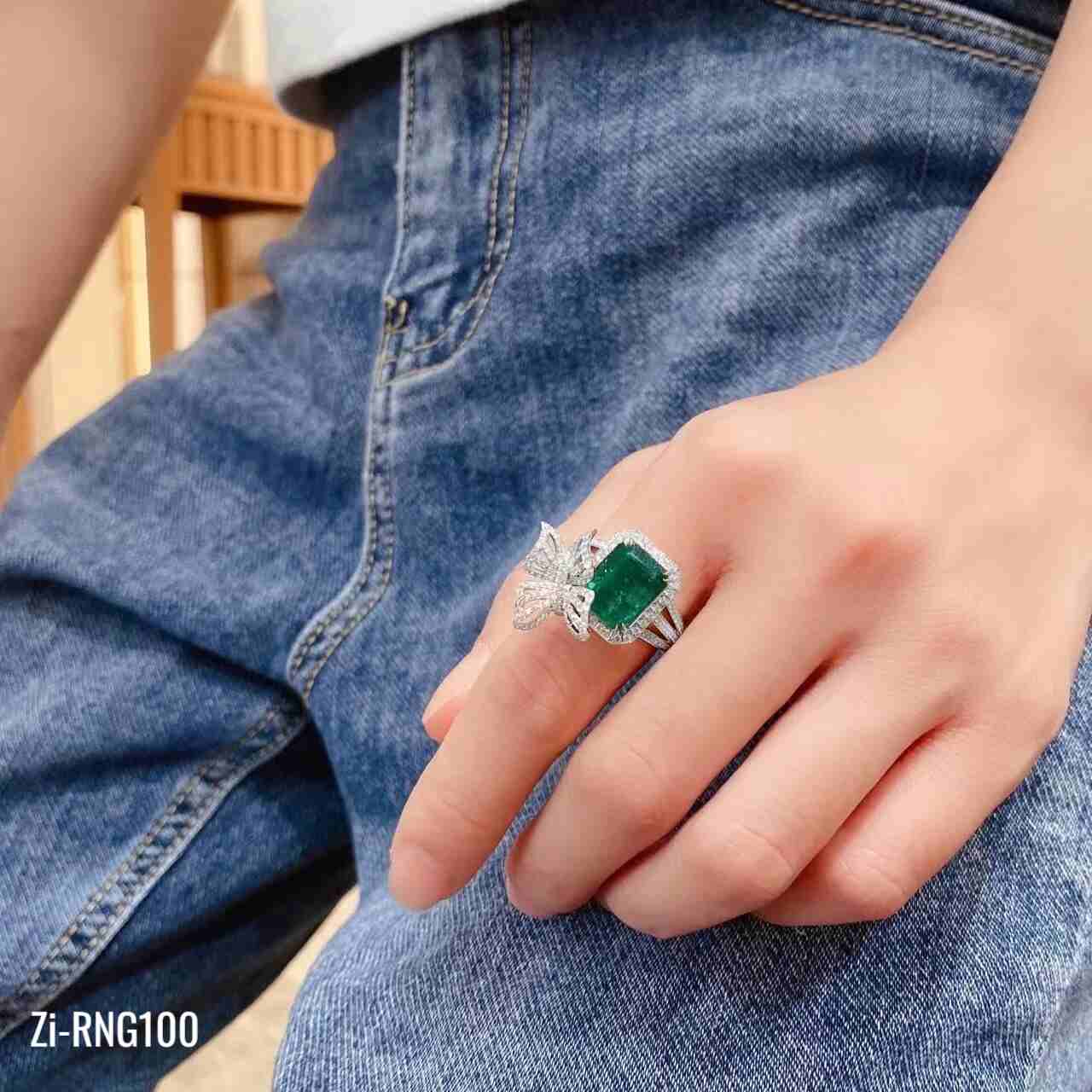 Luxury Designer Elegant Butterfly Ring - Zi Collection Hub