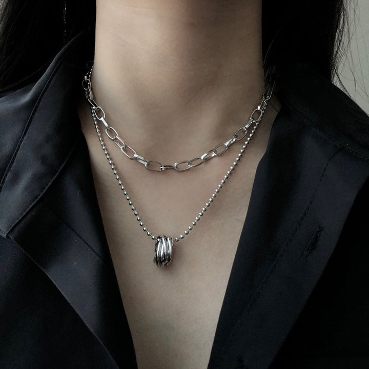 Clavicle Chain Collar Gothic Hip Hop Necklace - Zi Collection Hub